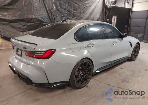 2022 BMW M3 Competition z USA, uszkodzony, nr VIN WBS33AY04NFN11206